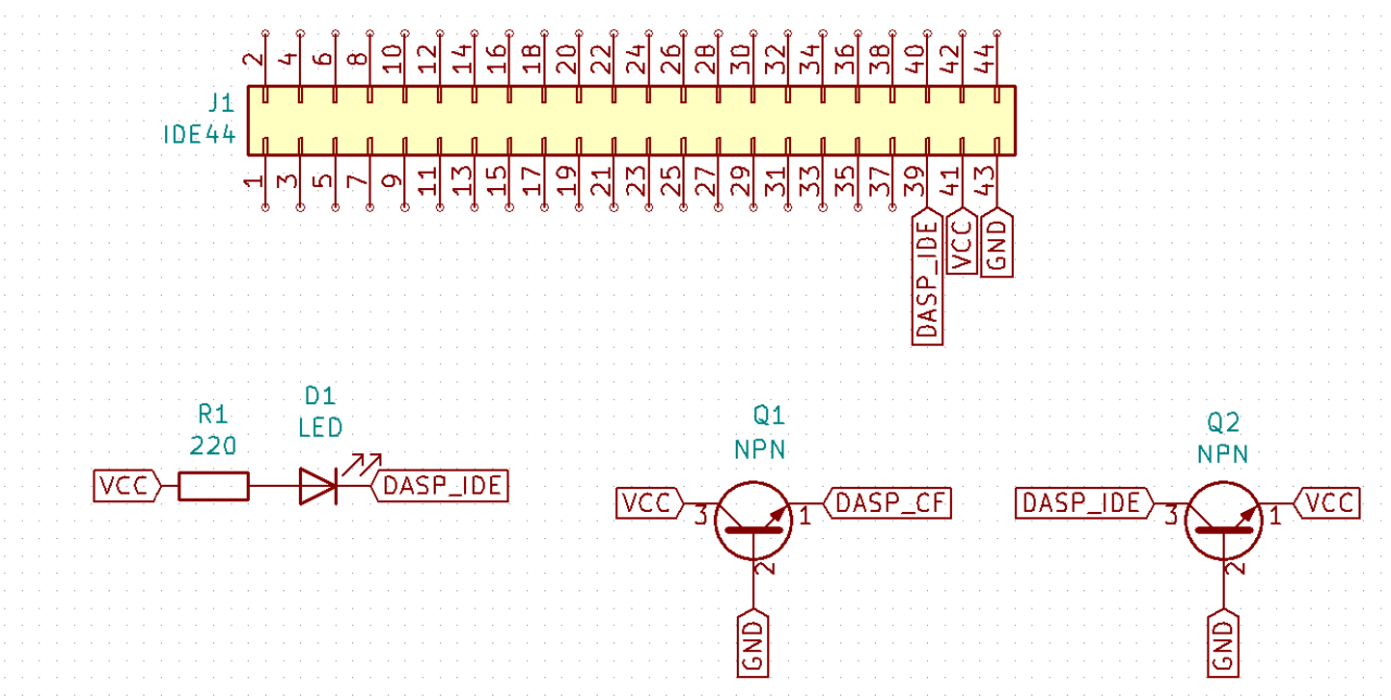 Compact Flash LED not working I am TSB