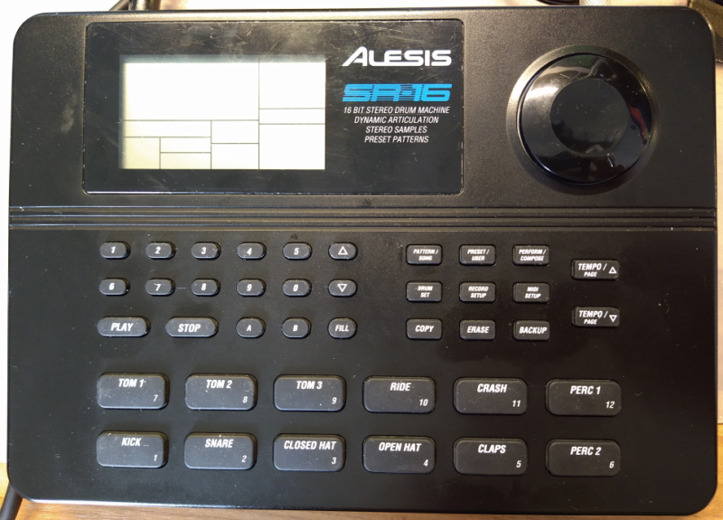 Alesis SR16 Not working I am TSB