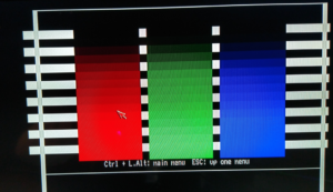 Pasted into Amiga 600 – Blue screen